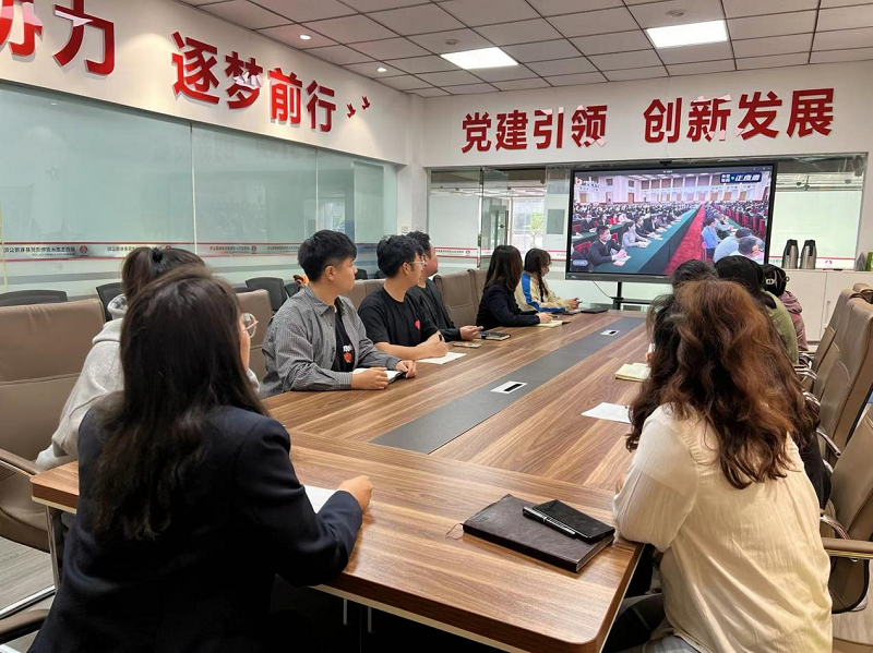 物貿(mào)公司團支部開展青年團員學(xué)習(xí)分享會
